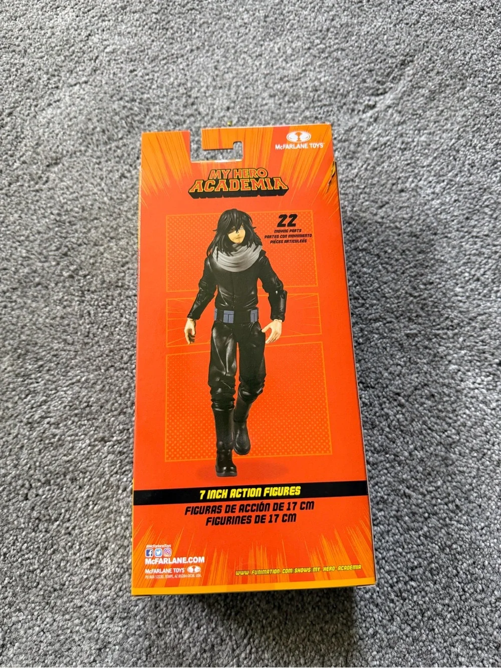 McFarlane Toys My Hero Academia Shota Aizawa 7in Action Figure